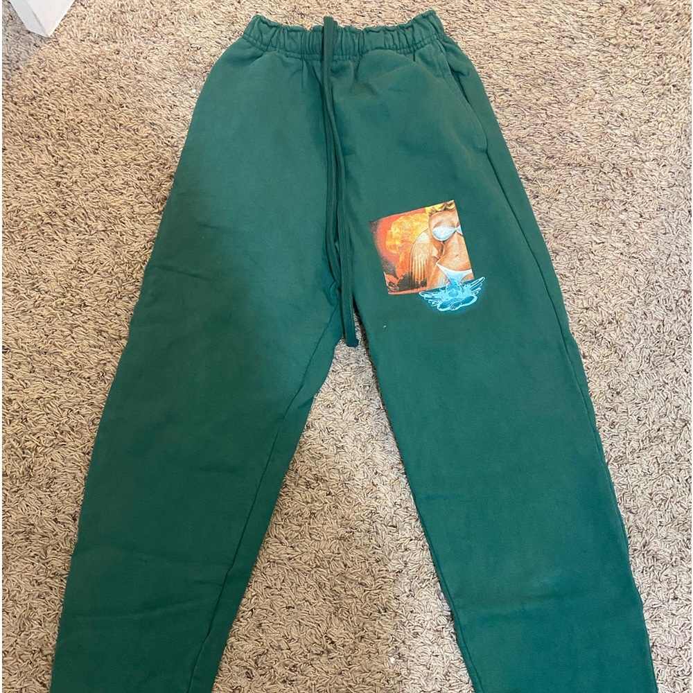 green Boys Lie Joggers